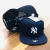 Bone NY Yankees Aba Reta Azul Marinho - loja online