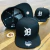 Boné Detroit Tigres Aba Reta . Preto/Branco - loja online