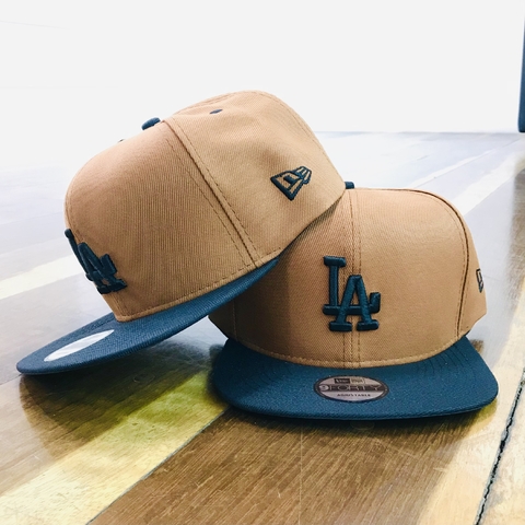 Bone LA Dodgers Aba Reta Marrom/Preto