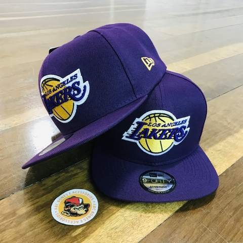 Boné Los Angeles Lakers Aba Reta Roxo - comprar online