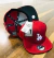 Imagem do Bone L.A Dodgers Aba Reta Vermelho