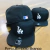 Bone LA Dodgers Aba Reta Fechado Preto / Branco na internet