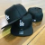 Bone LA Dodgers Aba Reta Fechado Preto / Branco