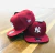 Bone NY Yankees Aba Reta Vinho/Vinho - ABC BONÉS
