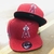 Bone Los Angeles Angels Aba Reta Vermelho - loja online