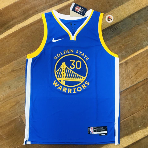Camisa NBA Import. Golden State W. / Azul