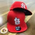 Boné St’ Louis Cardinals Aba Reta . Vermelho / Branco - ABC BONÉS