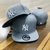 Bone NY Yankees Aba Reta Fechado Cinza / Branco. - ABC BONÉS
