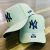 Bone NY Yankees Aba curva Bege/Azul.Marinho Forrado - comprar online