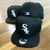 Imagem do Bone White Sox Aba Reta Fechado Preto / Branco