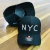 Imagem do Bone New York City Aba curva Preto/Branco