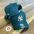 Bone NY Yankees Aba curva Verde.Escuro / Dourado - ABC BONÉS
