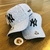 Bone NY Yankees Aba curva. Cinza.Rajado na internet