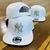 Imagem do Bone NY Yankees Aba Reta Branco / Cinza