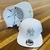Bone NY Yankees Aba Reta Branco / Cinza - ABC BONÉS
