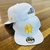 Bone NY Yankees Aba Reta Branco / Dourado - comprar online