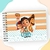 CADERNO MEIA PAUTA PERSONALIZADO LUCA