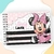 CADERNO DE DESENHO PERSONALIZADO MINNIE ROSA