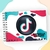 CADERNO DE DESENHO PERSONALIZADO TIKTOK