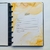 Caderno de Discos Personalizado Alfabeto Preto na internet