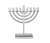 Hanukkah Menorah - Prata e Clássico Contemporâneo Alumínio na internet