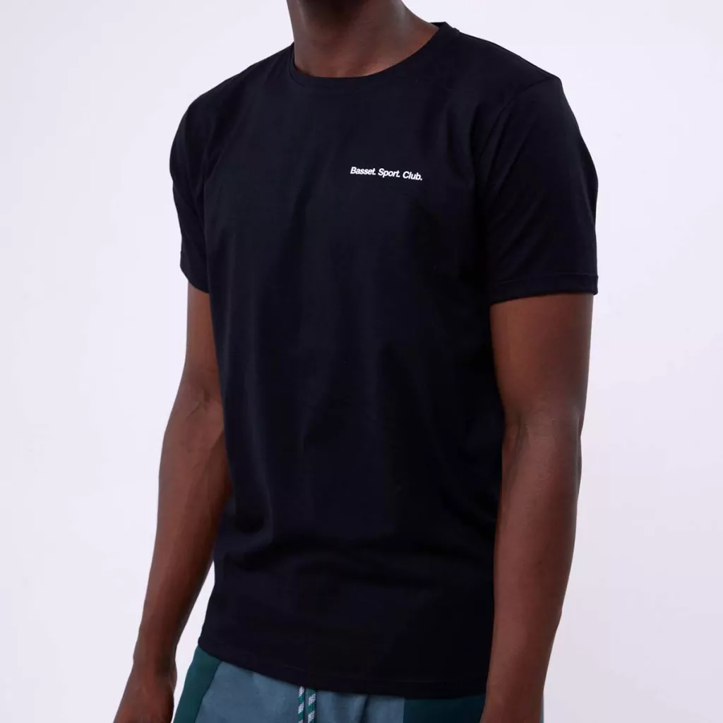Remera Algodón - Hombre - Negro