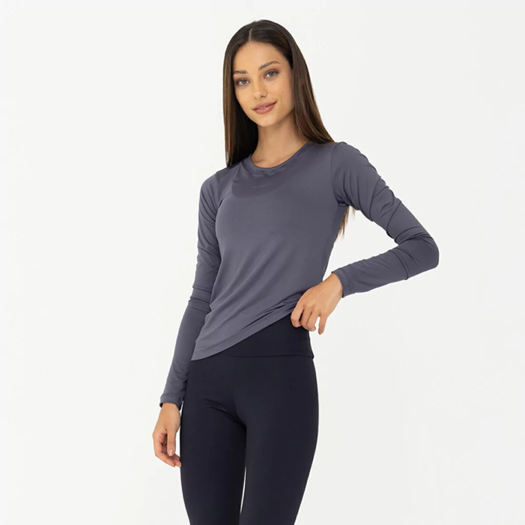 Remera Termica Skin - Gris