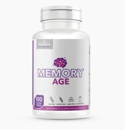 Memory Age - base de Ginkgo Biloba 100 cápsulas Denature