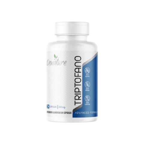 Triptofano - Denature 100 cápsulas - Bem estar emocional