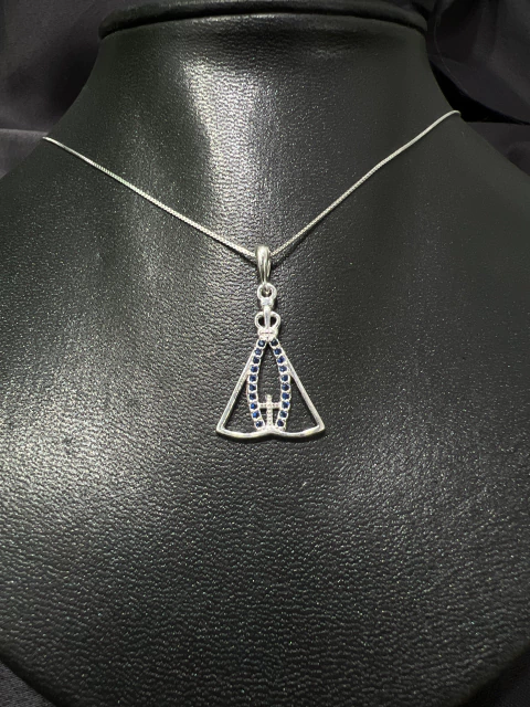 Colar Nossa Senhora vazado - comprar online