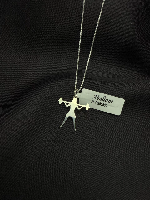 Colar 45 cm mulher fitness - comprar online