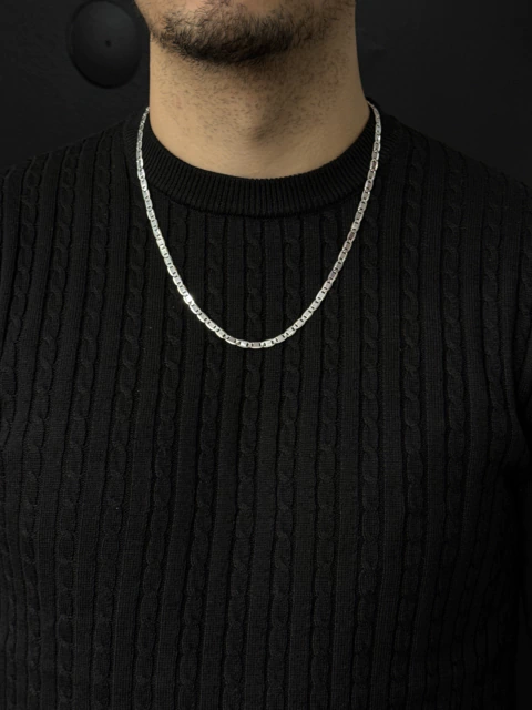 Corrente elo piastrine 60cm - comprar online