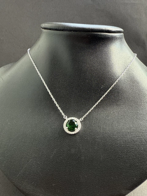 Colar redondo verde - comprar online