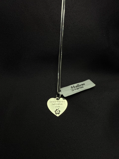 Colar 45 cm - Existir não é o suficiente… - comprar online