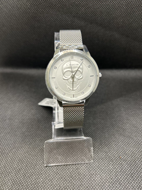 Relógio lince redondo caveira - comprar online