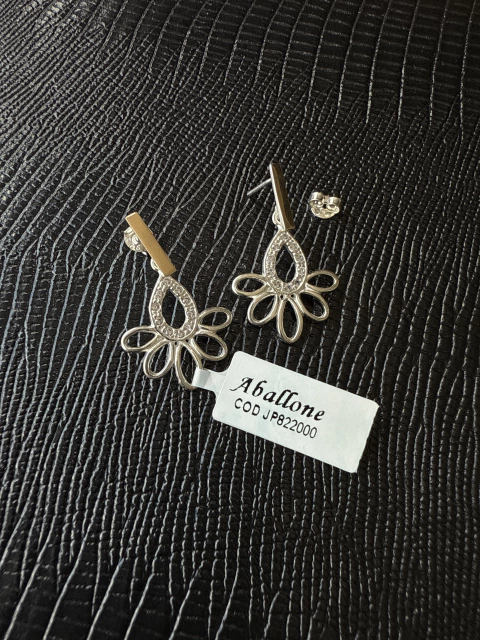 Brinco longo ouro e prata - comprar online