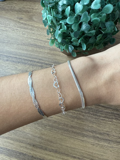 Mix 3 pulseiras - comprar online