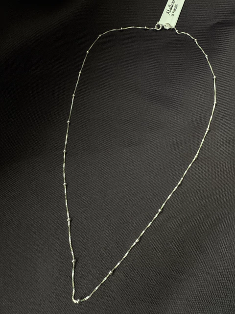 Corrente de bolinhas 45cm - comprar online