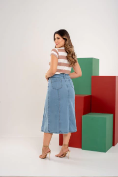 Saia Jaqueline Marmorizada - Sthajeans