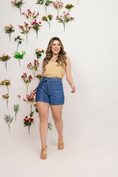Short Lene Azul escuro - comprar online
