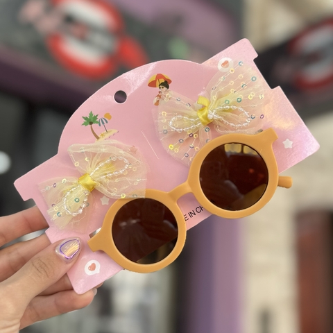 Set de niñas lentes + accesorios