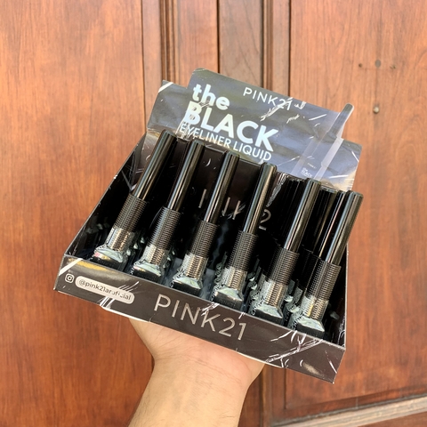 Delineador líquido the black Pink 21