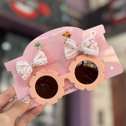 Set de niña lentes + accesorios