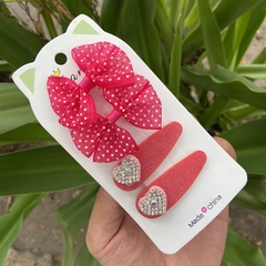 Set niña (dos tic tac y dos coleros moños) en internet