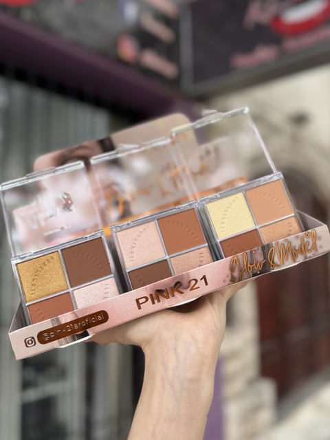 Set de contorno e iluminador