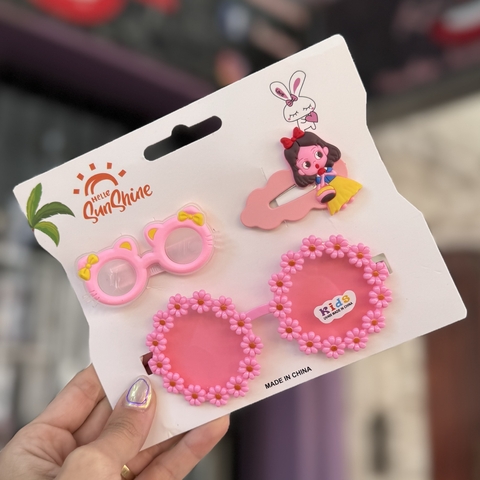 Set de niña lentes + accesorios