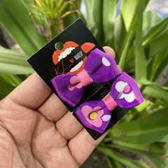 Set x2 moños picos mini Malena en internet