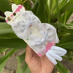 Set niña (dos moños con lunares y cuatro colitas) - tienda online