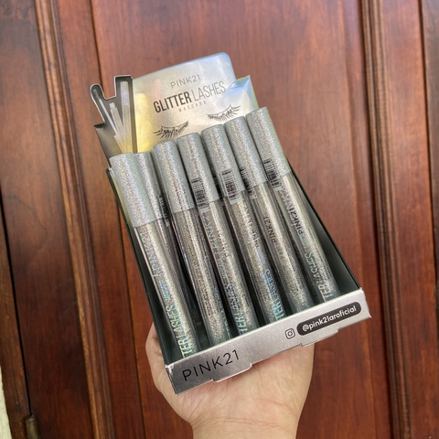 Máscara de pestañas con glitter Pink 21