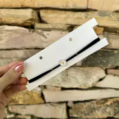 Choker Flowers negro - comprar online